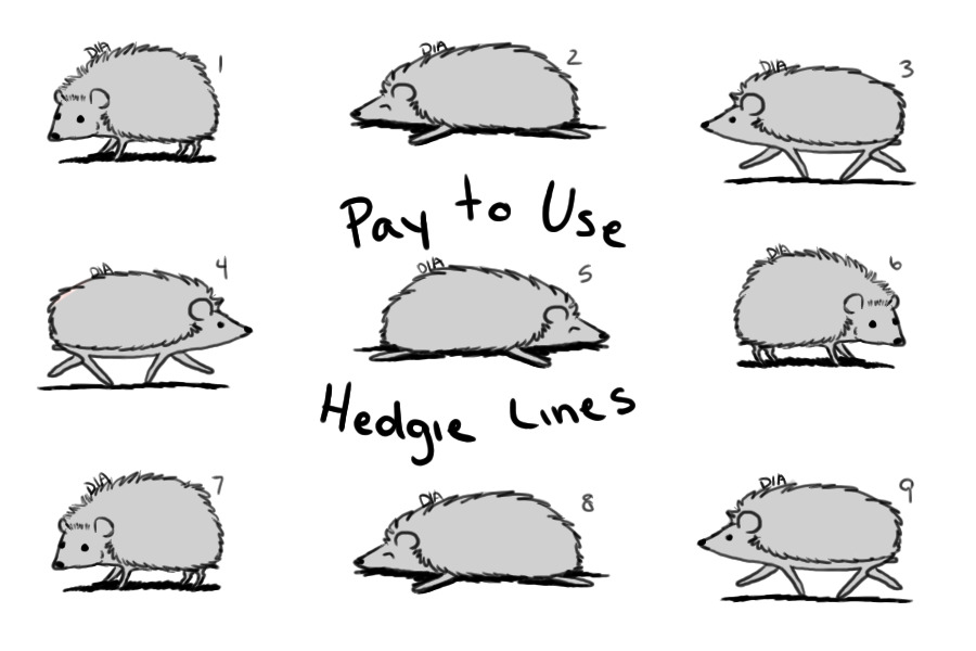 Pay to Use Hedgehog Lines