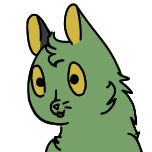 oh look, a green bean cat