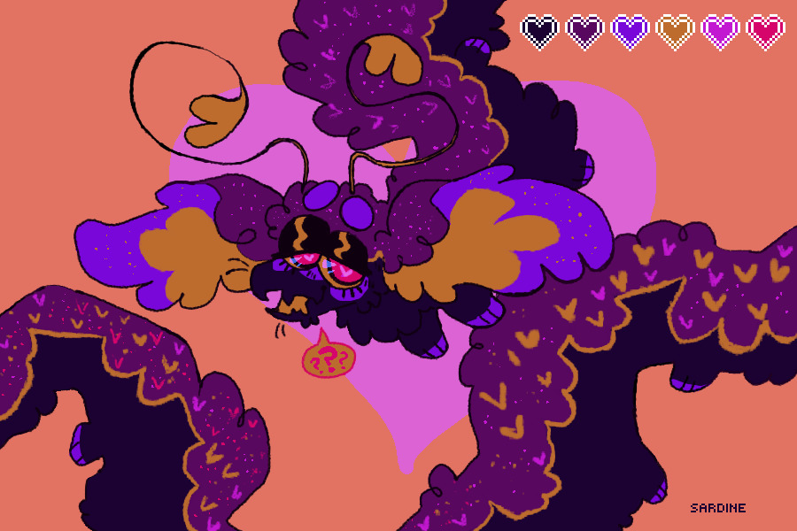 funny worm eats a planet