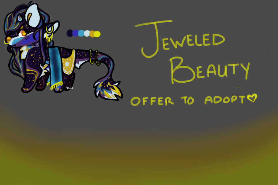 Jeweled Beauty - OTA (CLOSED)