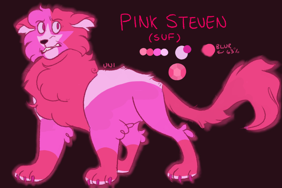 Pink Steven - SU Cat Design