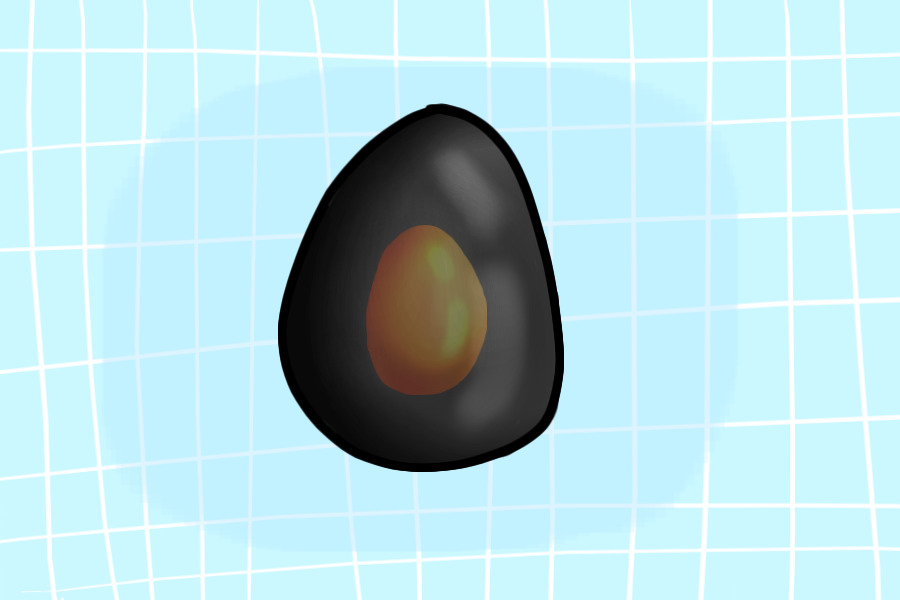 the egg has been Colored