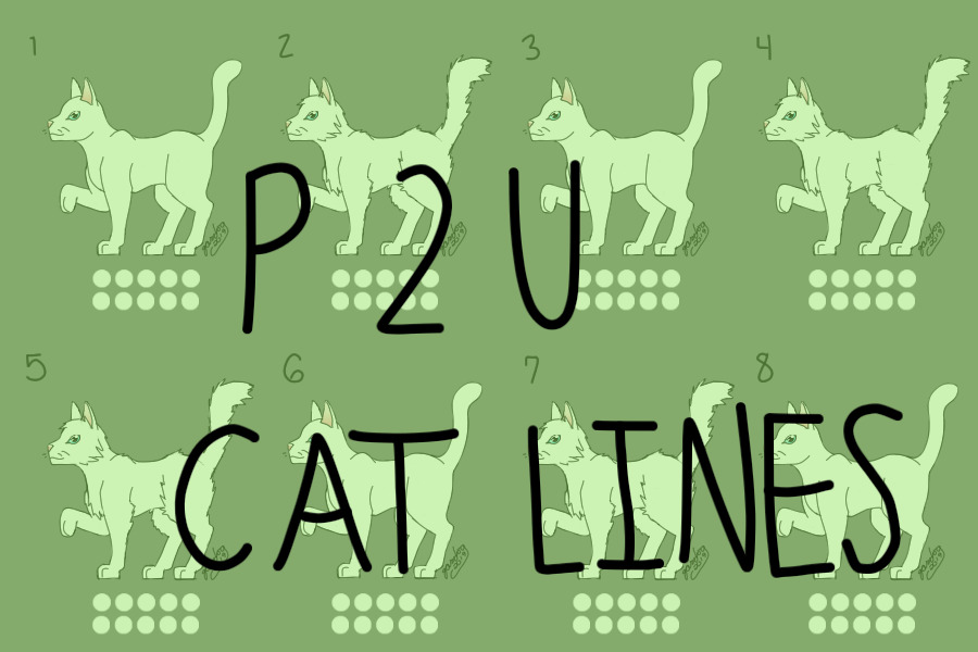 P2U CAT LINES ~ 1C$!