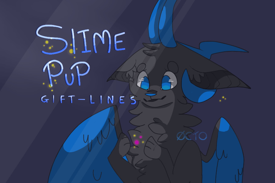 Slime Pup gift lines