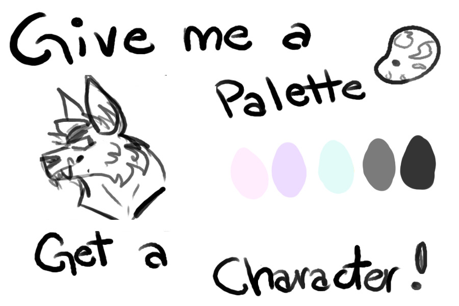 palette for character!