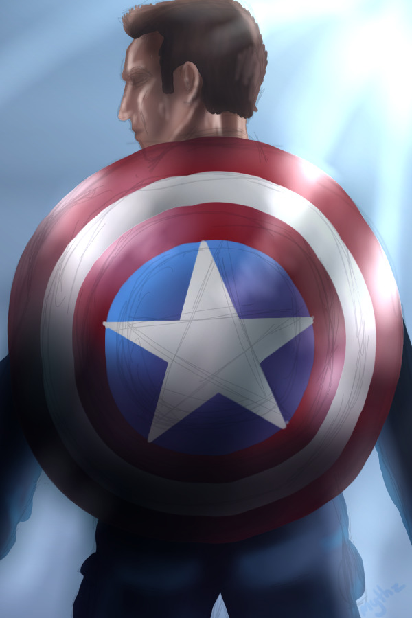 captain america - americas butt