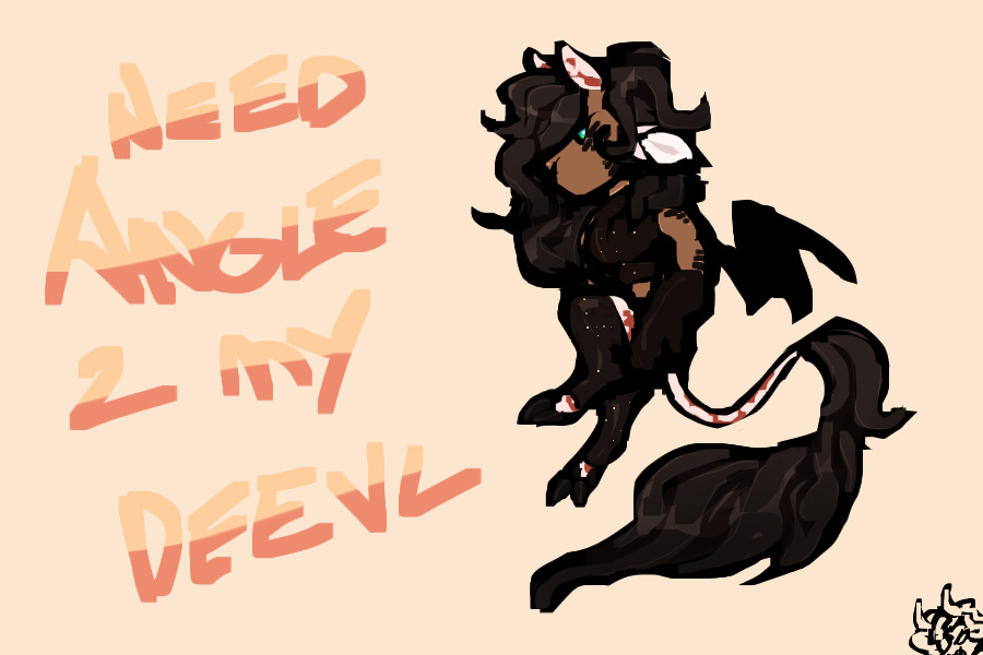 contest - i need an angel to my demon