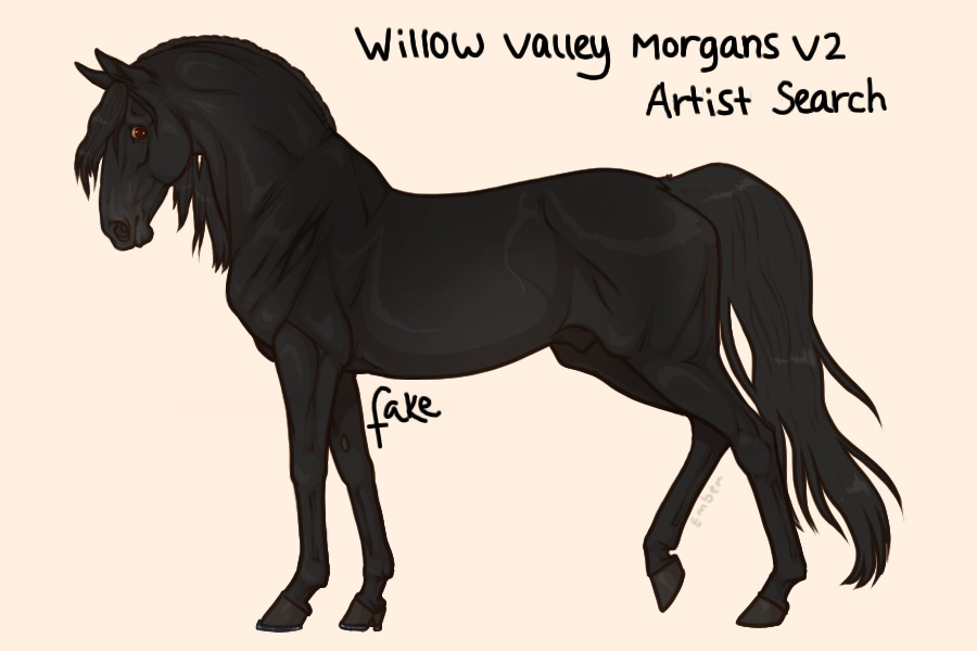 Willow Valley Morgans Artist Search (Open!)