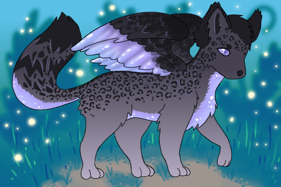 Winged Fox by Loelya
