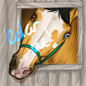 Suprise pony editable avatar