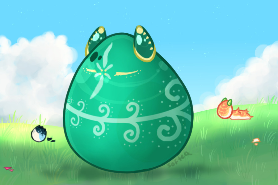 Teal Egg