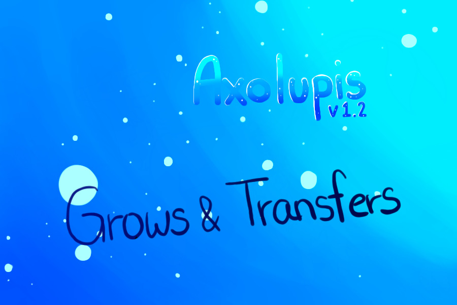 🏖️ Axolupi Adopts | Grows & Transfers