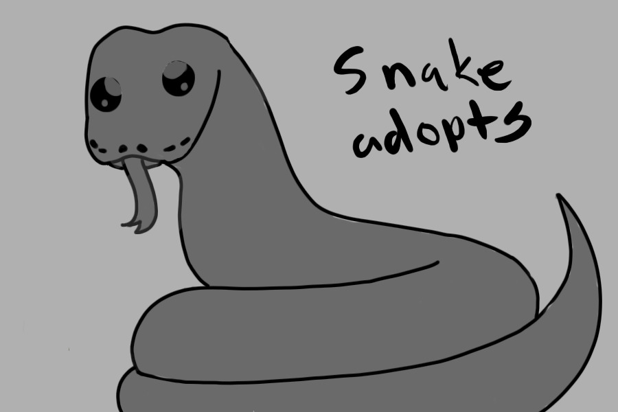 Snake adopts