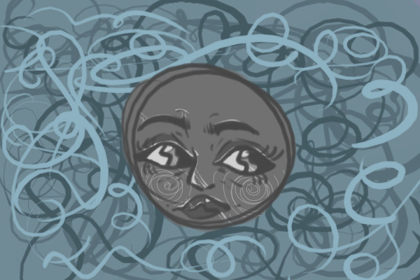 One moon..