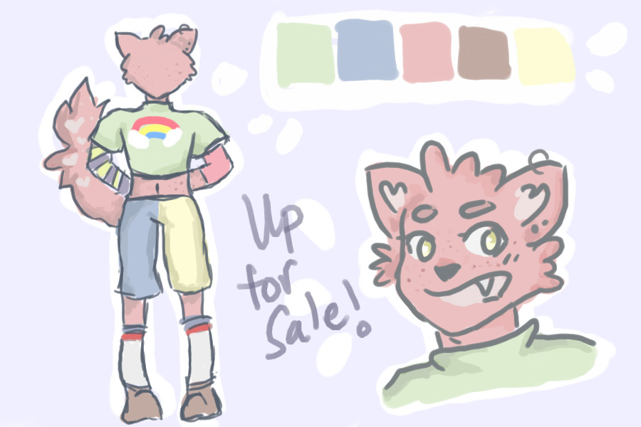 Adoptable OC! For Sale!