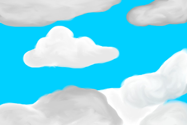Clouds In The Simpsons Sky