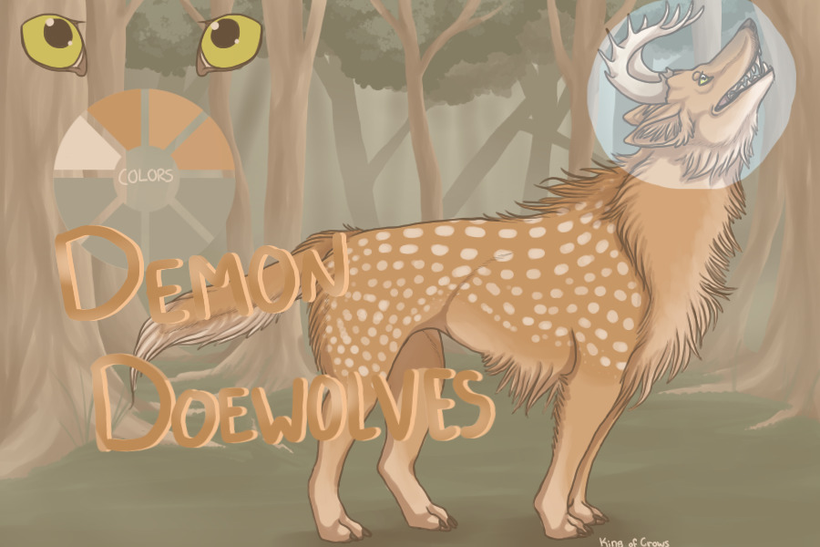 Demon doewolves - late egg event