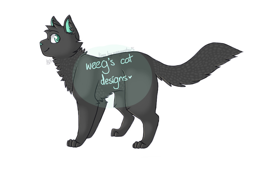 weeg's natural cat deisgns // open for customs + breedings!