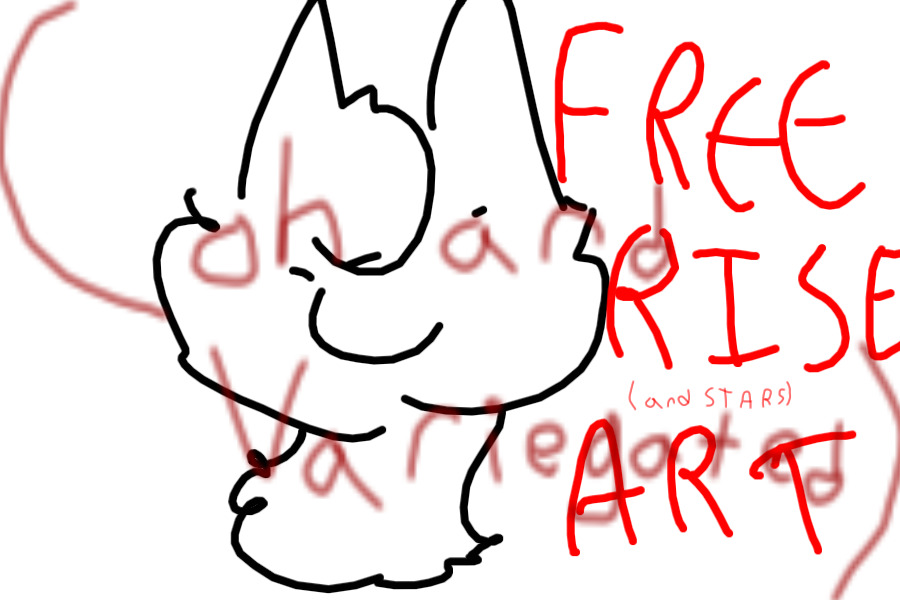 free rise art!! (now accepting Variegated cats!)