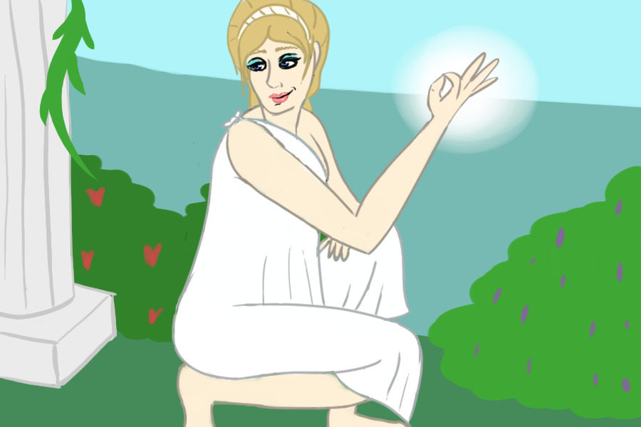 Aphrodite but with all of her limbs