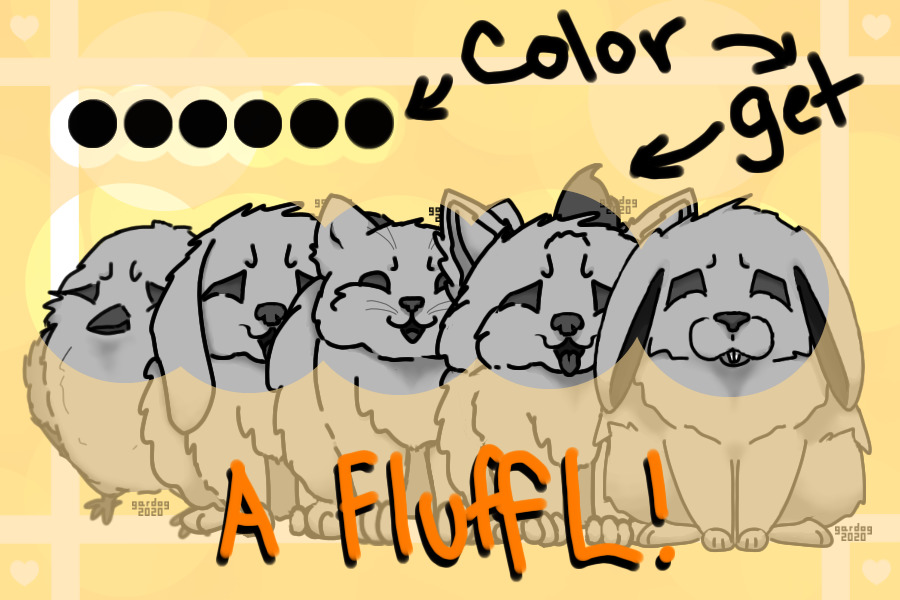 Color the Palette, Get a FluffL Event! - CLOSED