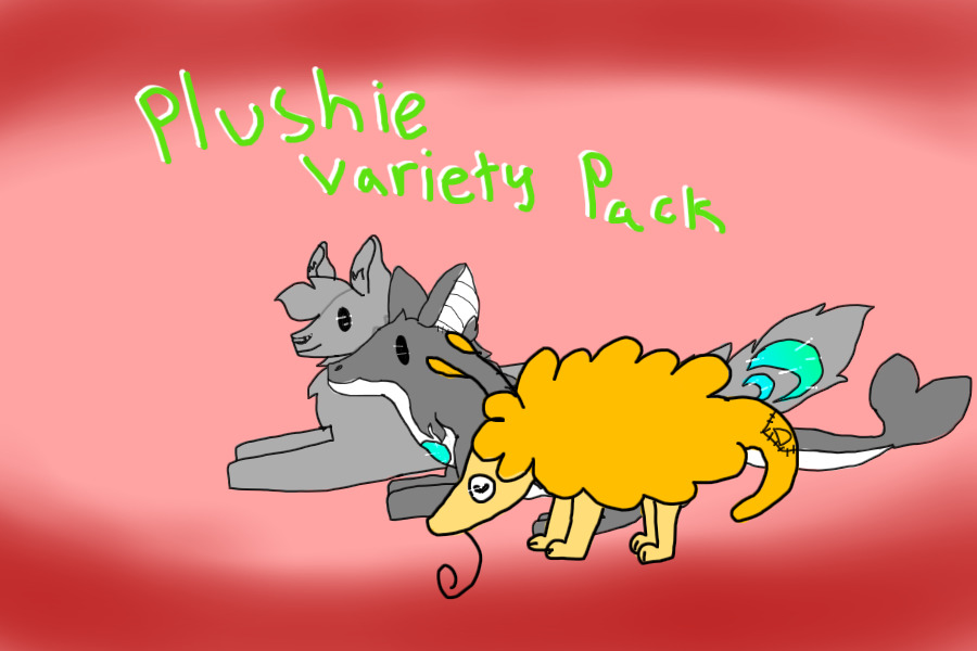 Plushie Variety Pack (Gift Art)