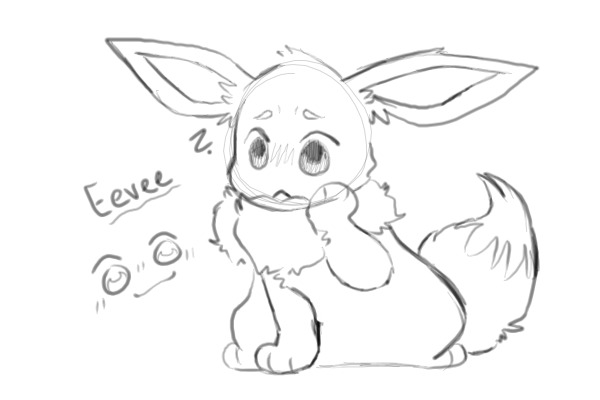 Eevee doodle!