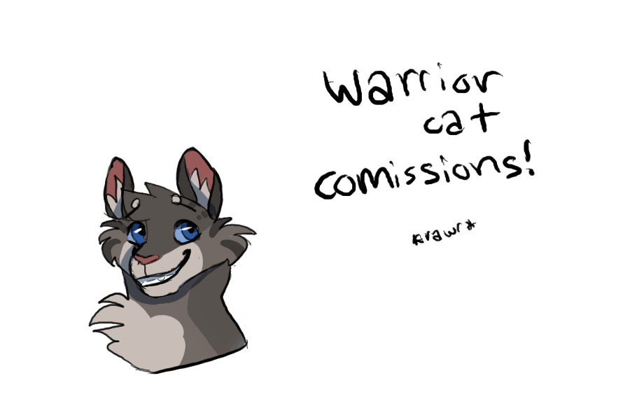 Warrior Cat Commissions!