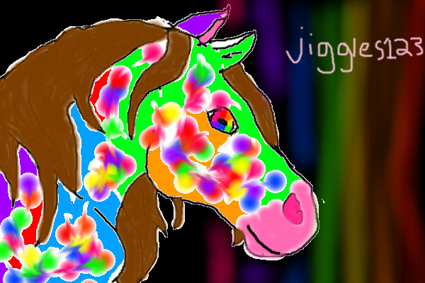 Rainbow Horsey