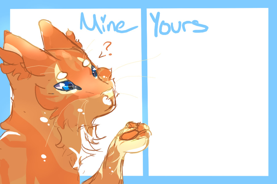 dorito boi [ mine vs yours ]