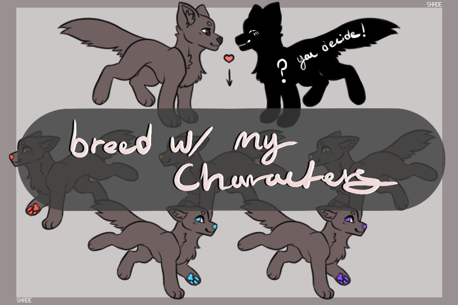 breed with my oc's  !