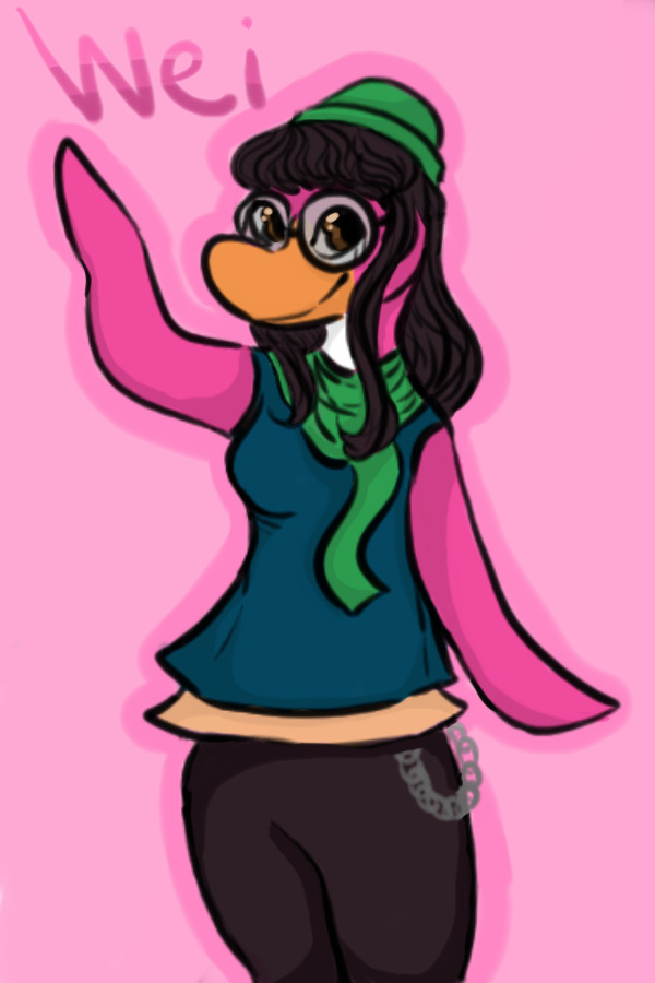 Commission // Club Penguin Oc
