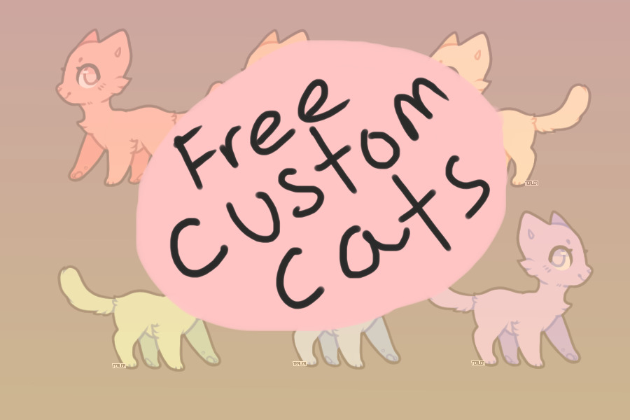 Free Custom Cats