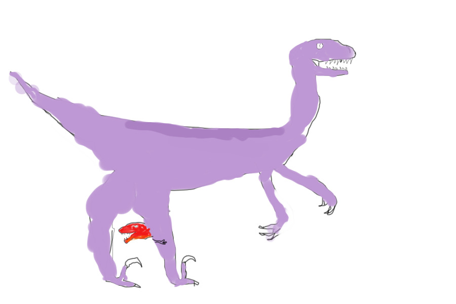 dinosaur from my video