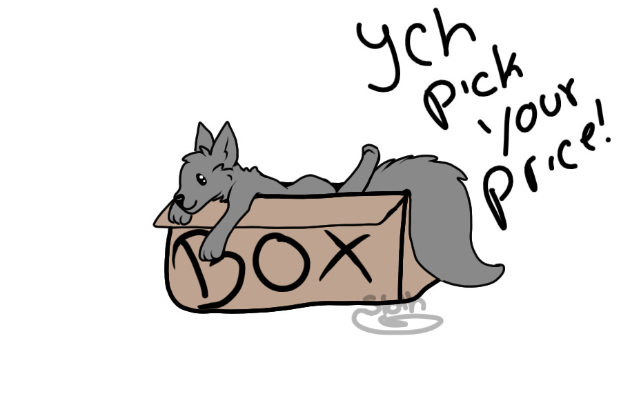 Puppo in BOX -YCH-