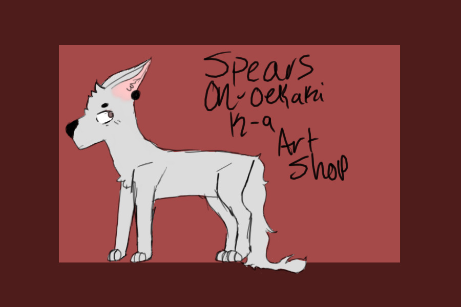 Spears On-Oekaki K-9 Art Shop