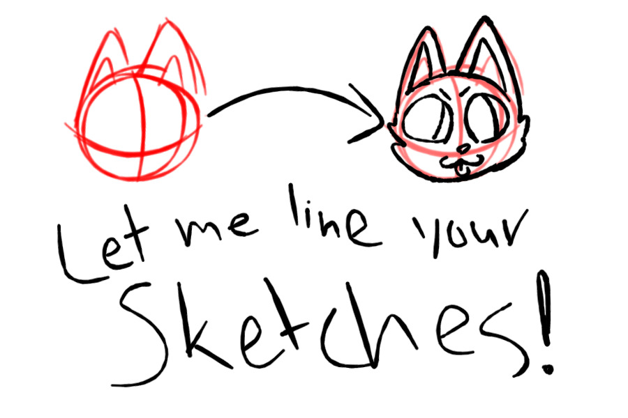 Let me Line your sketches!