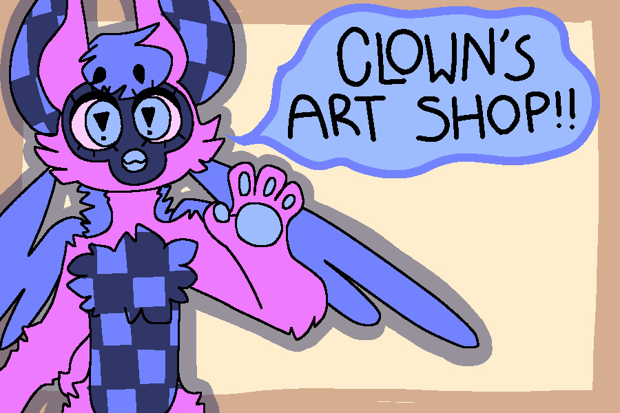 closed | clown's art shop !!
