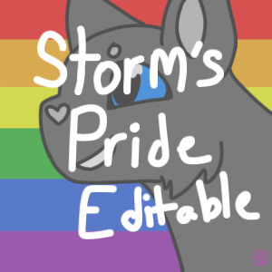 Storm's Pride Editable!