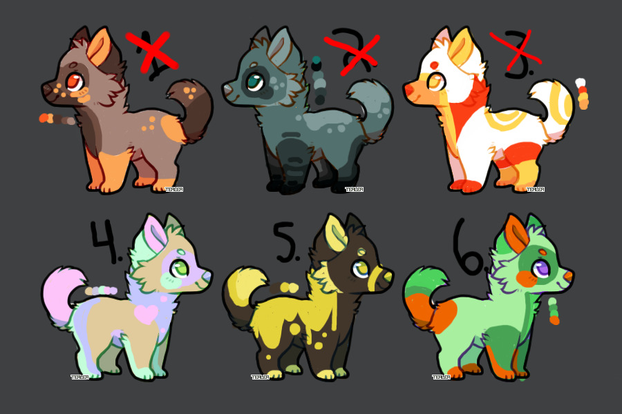 OTA PUPS 3/6 OPEN!