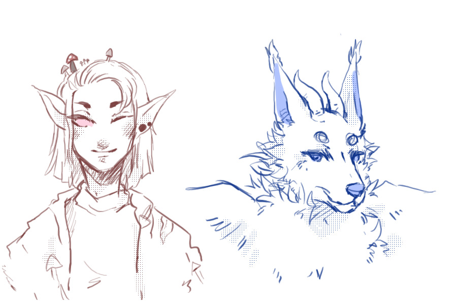 Doodles for Mad.bunn and Skyshale