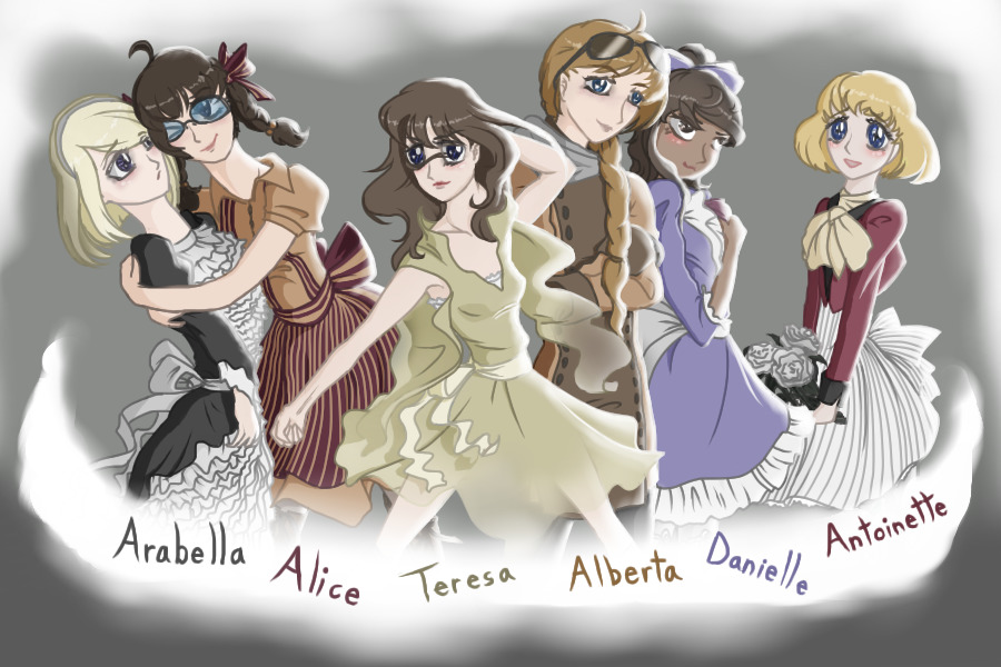 Candy Candy Genderbent Part 2: The Girls
