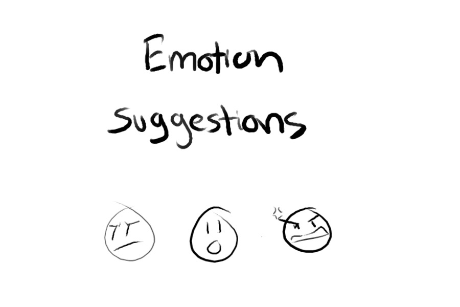 Emotion suggestions