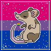 Pixel Pride Rat