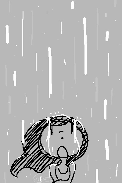 it's raining