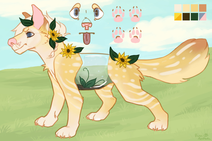 Terradog #4 - Sunflower Beauty