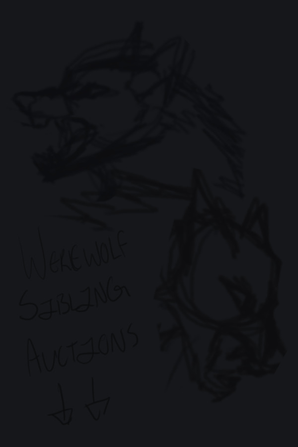 werewolf sibling design auction cover