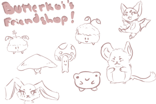 butterkoi's friend shop
