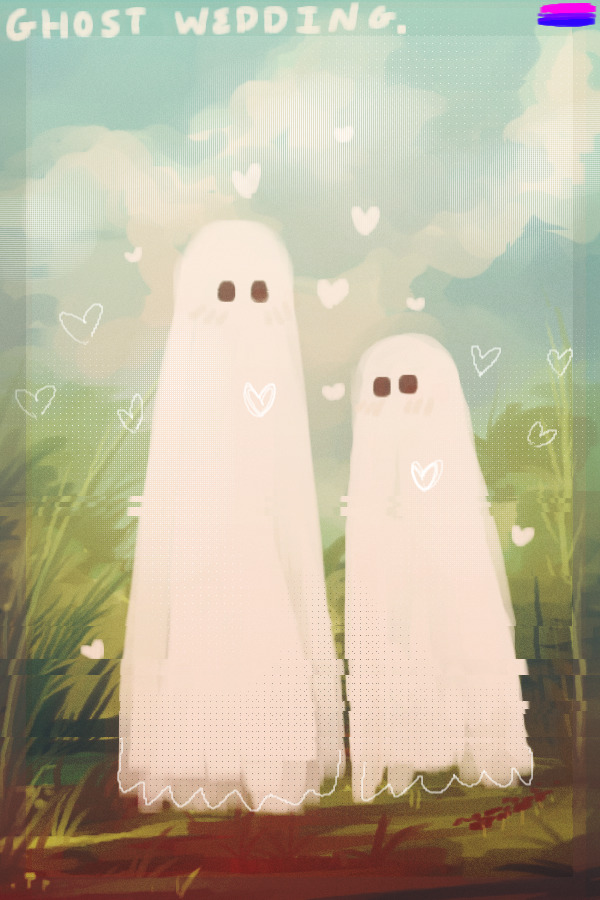 ghost wedding.