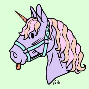 pastel unicorn